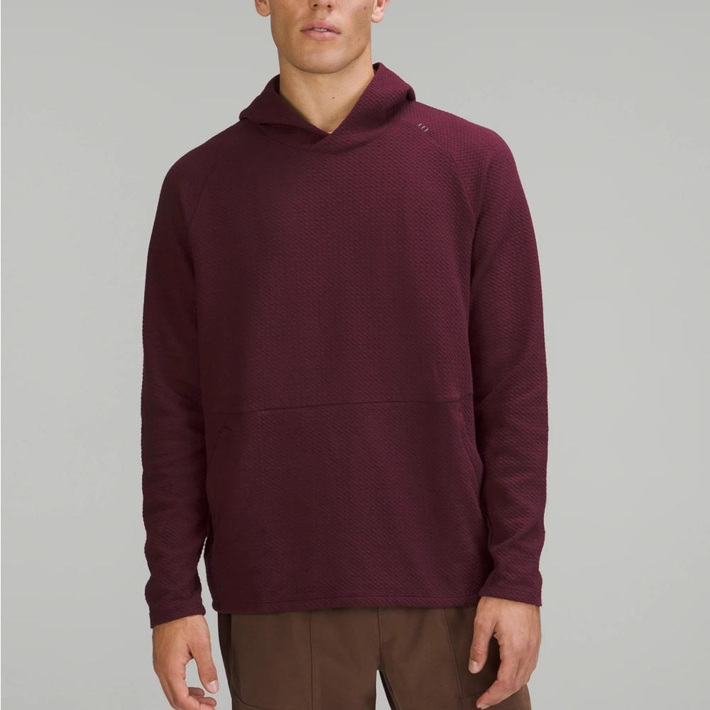Lululemon Maroon At Ease Hoodie